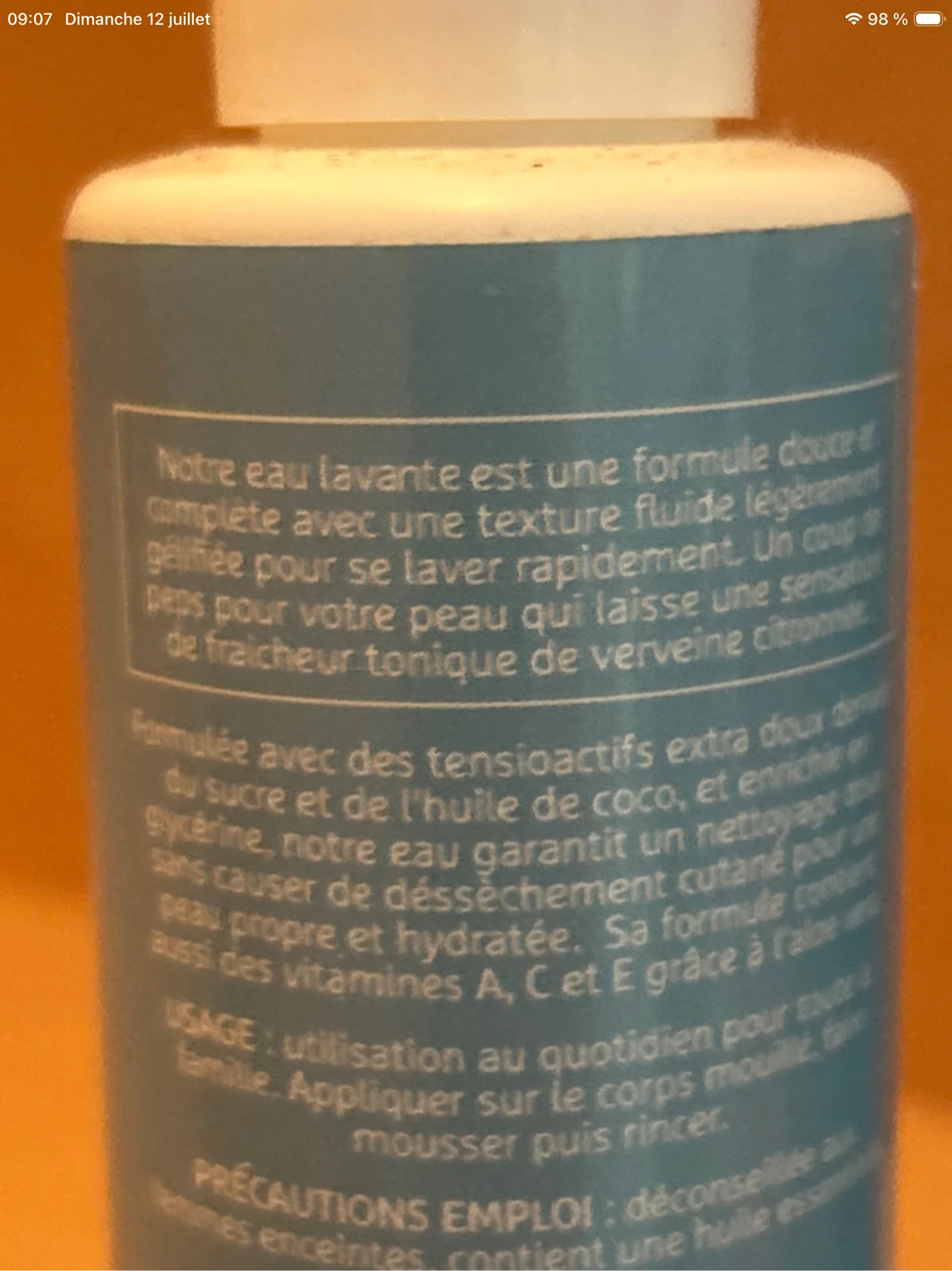2 Água de Limpeza Vitaminada Limpadora e Calmante ANJELOU💕💕 – photo 4